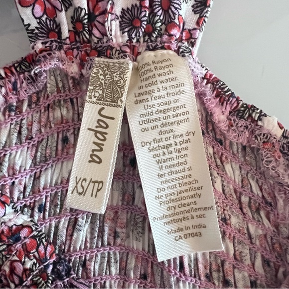 JAPNA | Pink & rose floral pattered halter racer back button up maxi dress - Picture 11 of 12